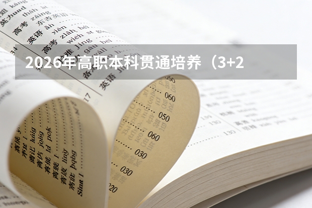 2026年高职本科贯通培养（3+2）政策：中职到本科的直通路径