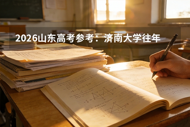 2026山东高考参考：济南大学往年录取情况与专业组分析